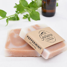 Load image into Gallery viewer, Peppermint Breathe Easy Soap